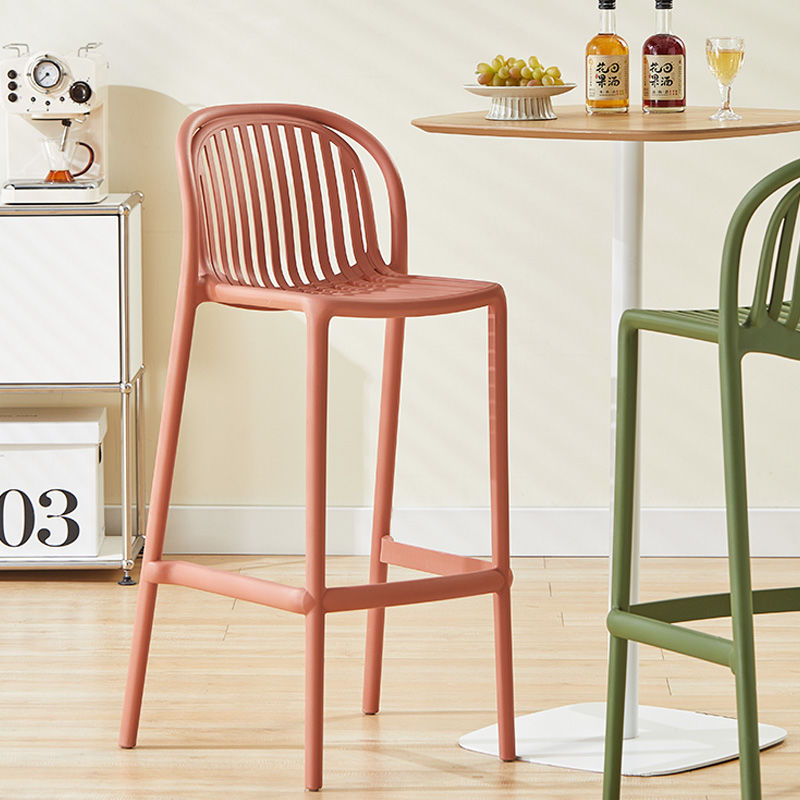 Simple creative plastic high stool_imazingly chairs