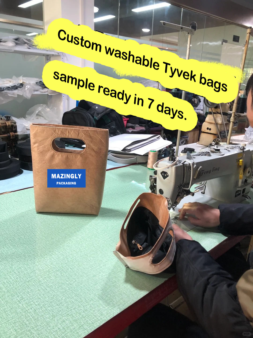​Tyvek Tote Bag Sampling